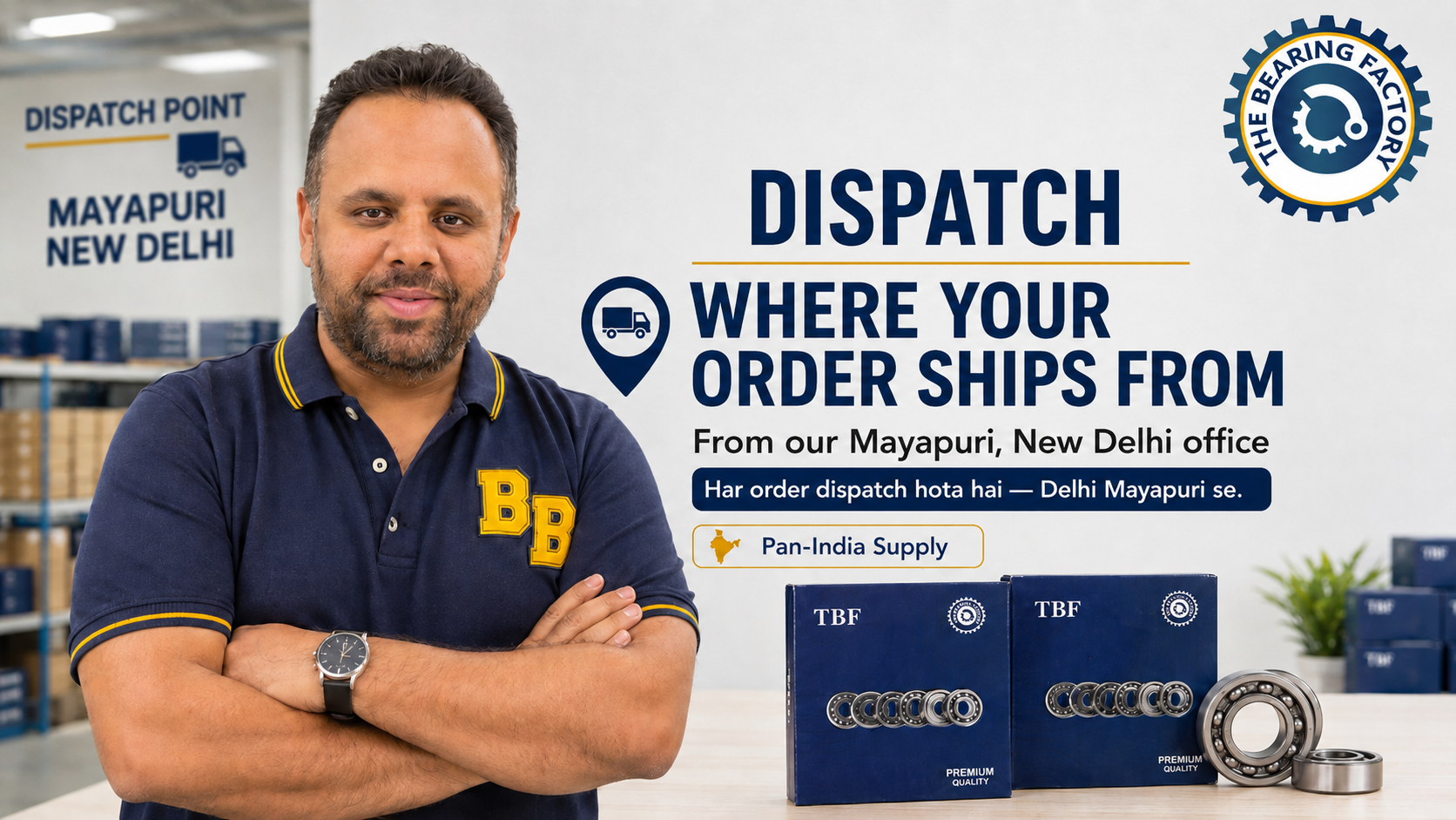 Where your order ships from — Mayapuri, New Delhi